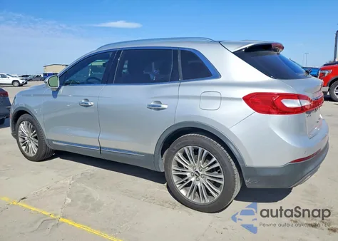 2017 Lincoln Mkx Reserve z USA, uszkodzony, nr VIN 2LMPJ6LP0HBL47443